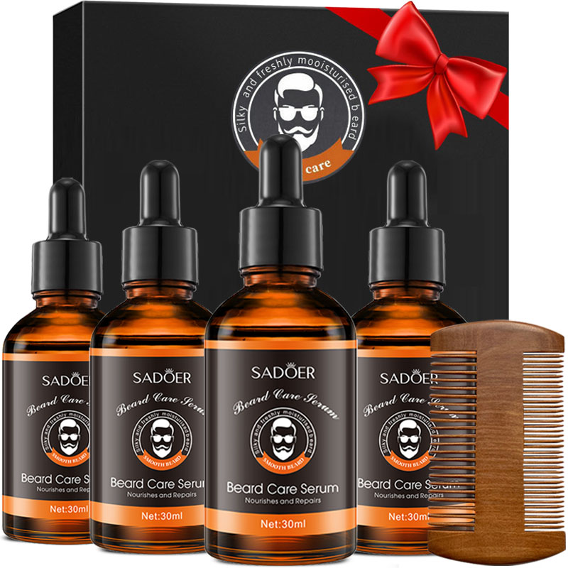 Men'S Grooming And Skin Care - Set di oli per barba da