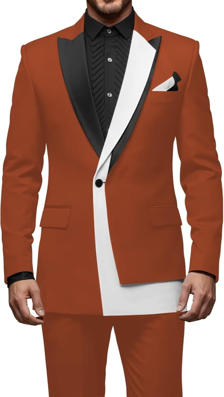 Young Men'S Grooming - Abito da uomo slim fit 2