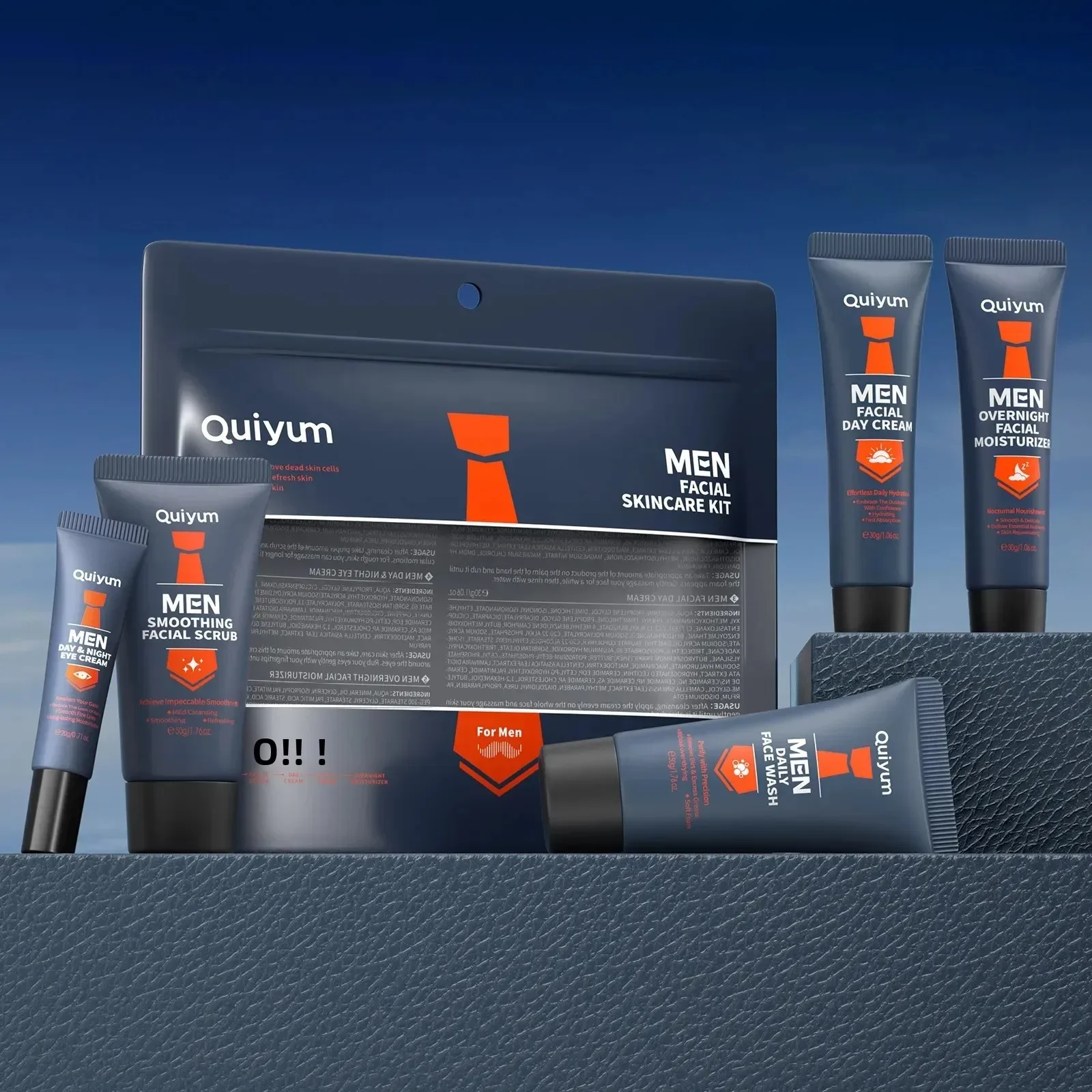 Men'S Grooming And Skin Care - Kit professionale per toelettatura da uomo