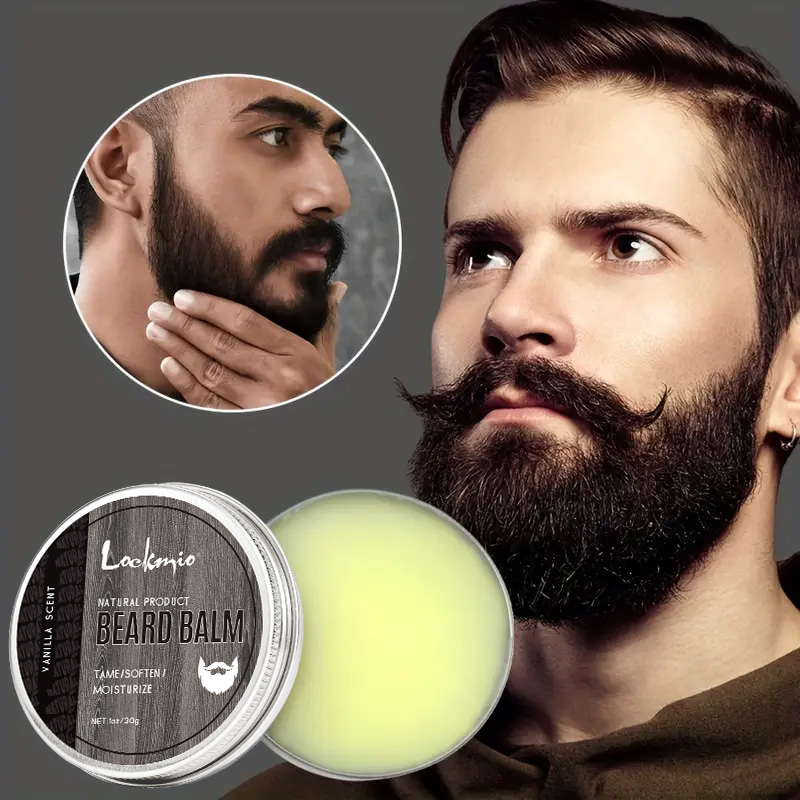 Men'S Grooming And Skin Care - LOCKMIO Crema idratante naturale per baffi