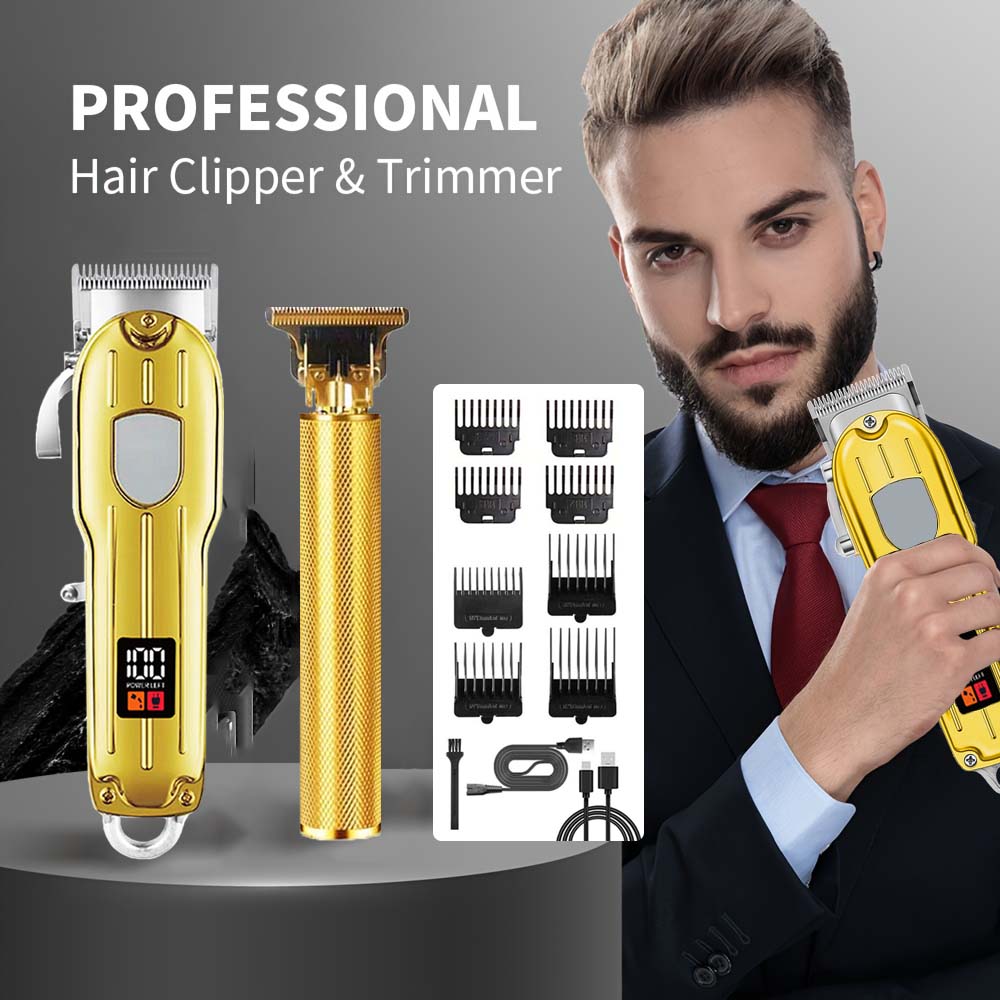 Men'S Grooming Blade - Set tagliacapelli elettrico 2 in 1