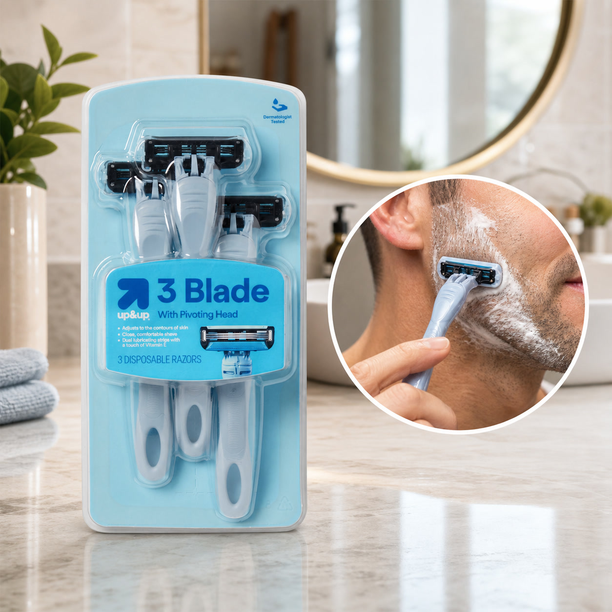 Men'S Grooming Blade - Rasoi Usa e Getta a 3