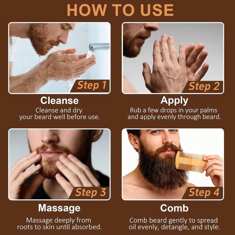 Set di oli per barba da uomo p - Men'S Grooming And Skin Care recensione e prezzo