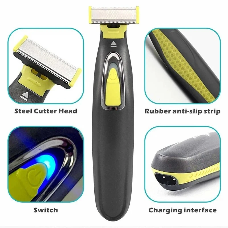 Rasoio elettrico portatile con - Men Grooming Full Body recensione e prezzo