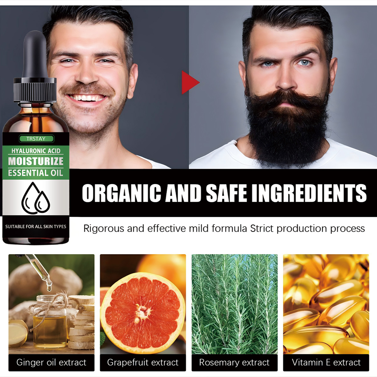 100% naturale accelera i peli  - Men'S Grooming And Skin Care recensione e prezzo