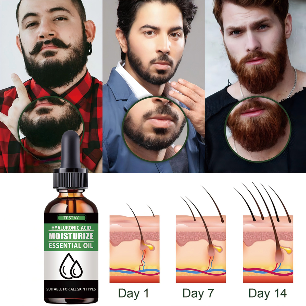 100% naturale accelera i peli  - Men'S Grooming And Skin Care recensione e prezzo