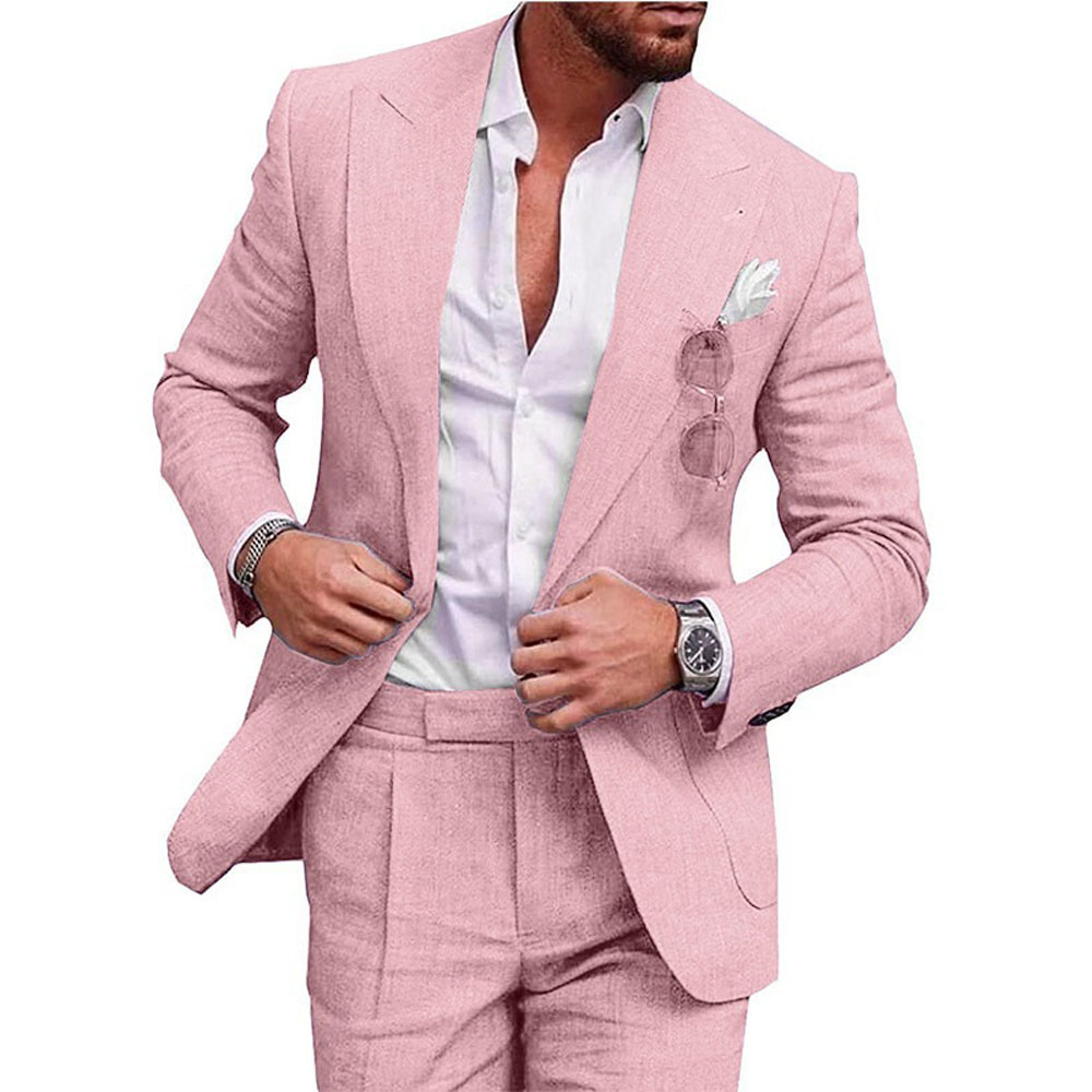 Completo da uomo in lino 2 pez - Men'S Grooming Jacket recensione e prezzo