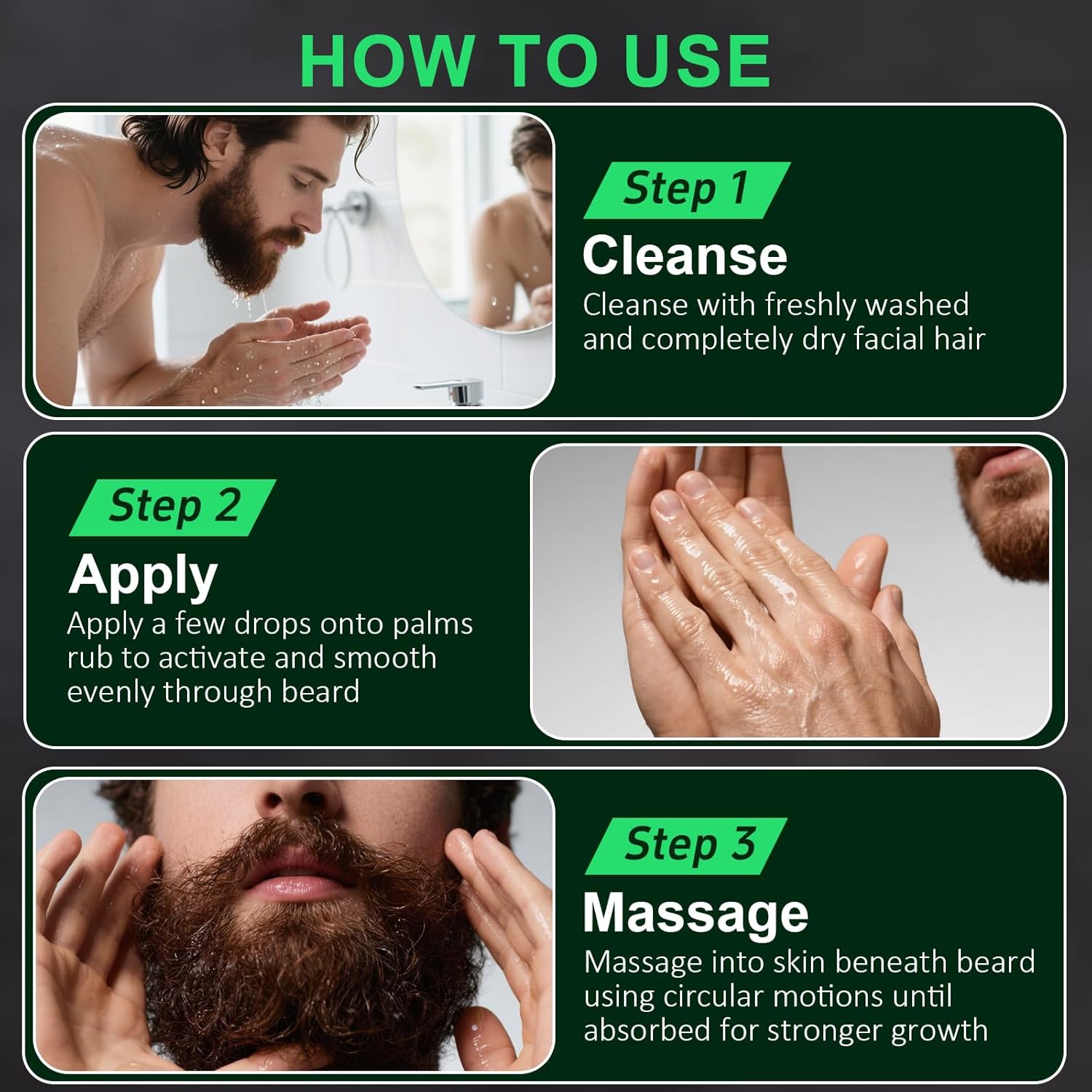 Siero Olio per la Crescita del - Men'S Grooming And Skin Care recensione e prezzo